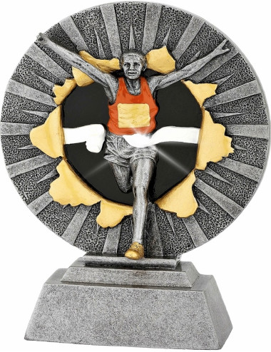 FGX1172  Statuetka odlewana seria X-ploid - biegi  R-155mm, H-200mm