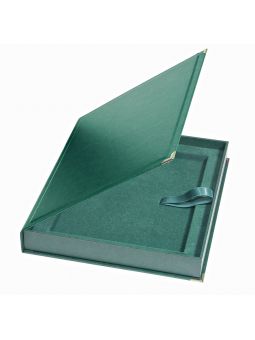 BTY1608-GREEN  - ETUI ZIELONE - na deskę WPX152 - rozmiar 203x152mm - ekspozycja  POZIOM • etui BTY-GREEN