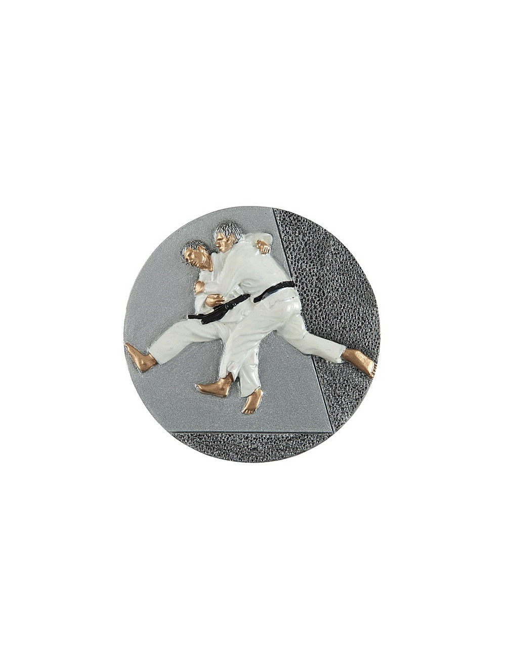 DX03 - Odlew-płaskorzeźba - dżudo - średnica 70mm