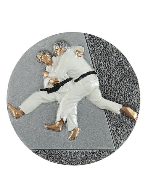 DX03 - Odlew-płaskorzeźba - dżudo - średnica 70mm