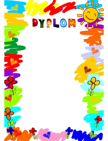 DYP 216 - FOLIOPAK (25szt) - Dyplom papierowy 200g format A4 - PRZEDSZKOLE