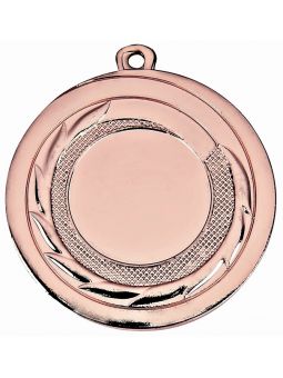 MDX110-G  Medal z miejscem na wklejkę kolor złoty R-50mm insert-25mm, IRON