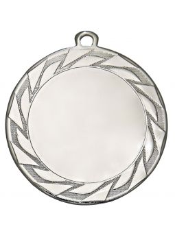 MDX115-S Medal ogólny z miejscem na wklejkę 50 mm kolor srebrny R-70 mm, grubość 3mm, IRON
