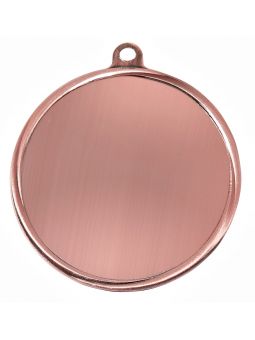 MDX200-B - Medal stalowy bez wkładki aluminiowej - kolor brązowy, średnica 55mm