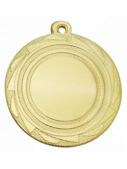 MDX700-G medal stalowy OGÓLNY insert 25mm, kolor złoty, średnica 45mm, grubość 2mm