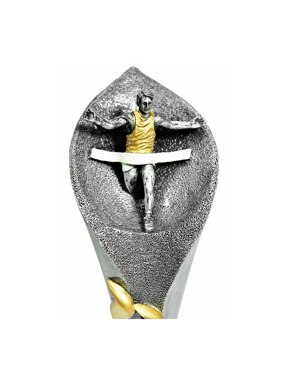 FTX064  Statuetka odlewana seria X-TOP - biegi W-75mm, H-250mm ( tab.46/58x25 mm)