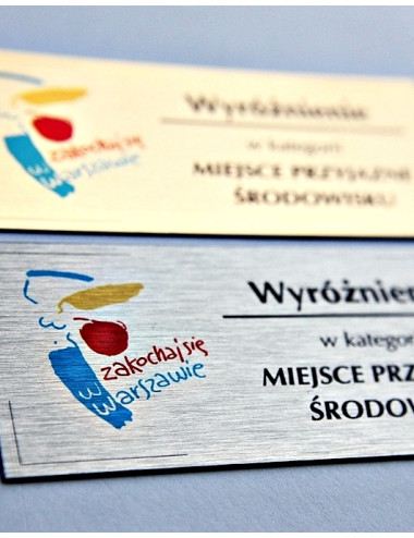 GRAW - Tabliczka ŚREDNIA kolor