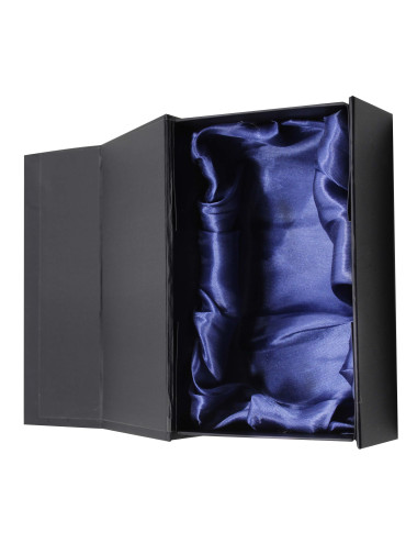 H293-BL  GIFT-BOX - kolor niebieski rozmiar  H-85 mm W-250x185 mm