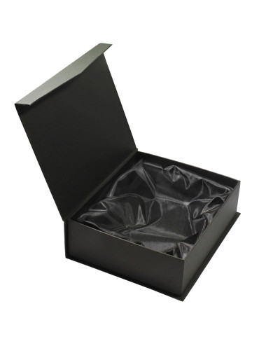 H305-BLACK  Etui do statuetki szklanej GIFTBOX - kolor czarny - W-250x210mm,  H-80mm