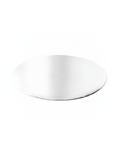 SCX-025-W - FOLIOPAK 50szt  Krążki do sublimacji, średnica 25mm, kolor biały błyszczący (GLOSS WHITE) • krążki do sublimacji bia