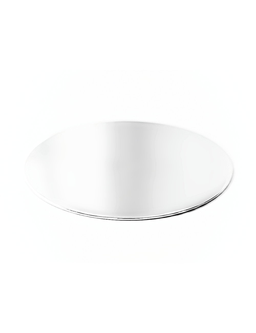 SCX-025-W - FOLIOPAK 50szt  Krążki do sublimacji, średnica 25mm, kolor biały błyszczący (GLOSS WHITE) • krążki do sublimacji bia
