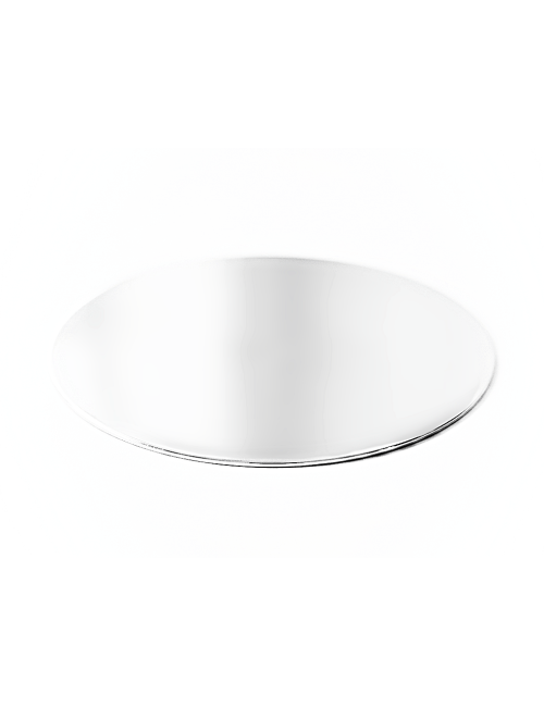 SCX-025-W - FOLIOPAK 50szt  Krążki do sublimacji, średnica 25mm, kolor biały błyszczący (GLOSS WHITE) • krążki do sublimacji bia