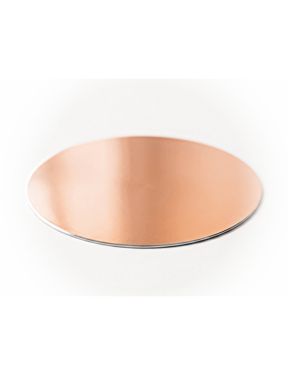 SCX-025-B - FOLIOPAK 50szt  Krążki do sublimacji, średnica 25mm, kolor brązowy (BRUSHED BRONZE) • krążki do sublimacji brązowe S