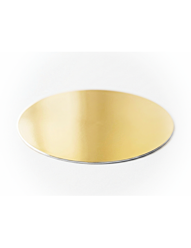 SCX-025-G - FOLIOPAK 50szt  Krążki do sublimacji, średnica 25mm, kolor złoty błyszczący (MIRROR GOLD) • krążki do sublimacji SCX