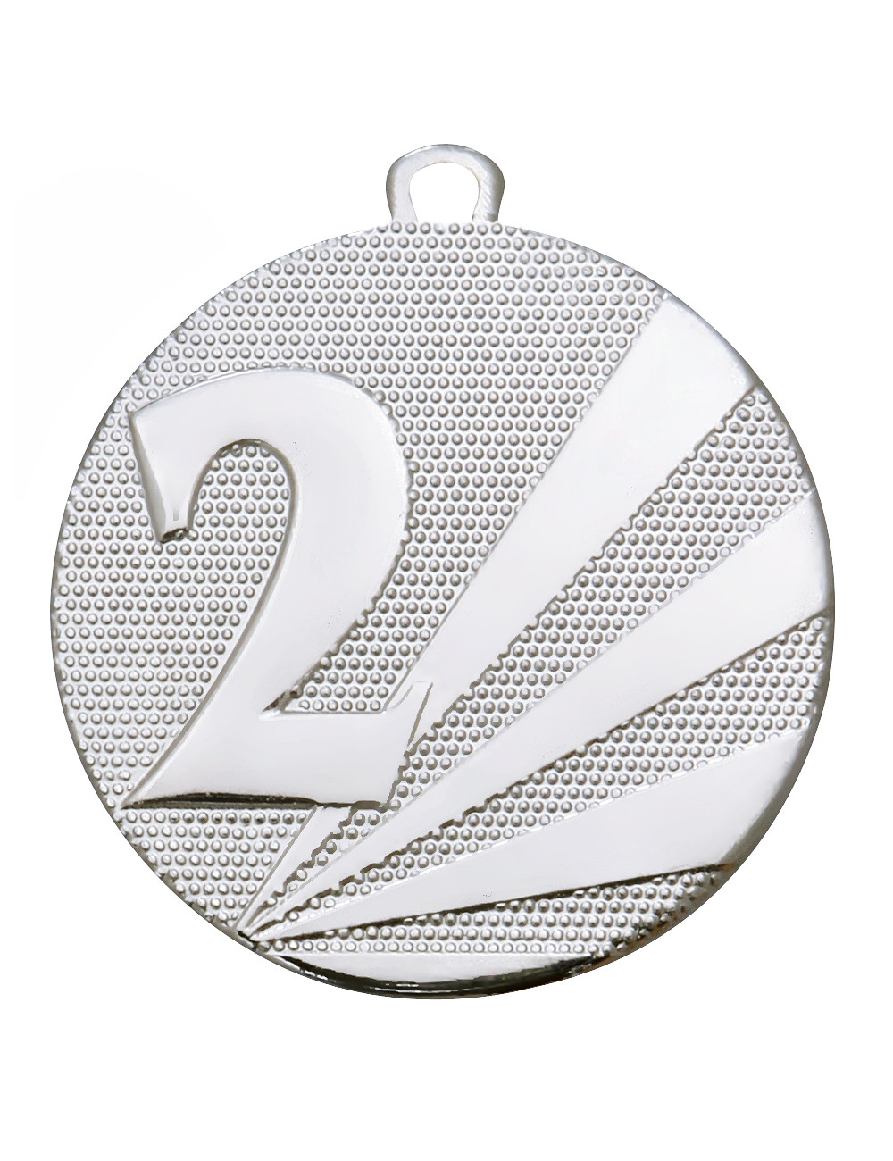 MDX013-S   Medal stalowy - II MIEJSCE - kolor srebrny R-50mm