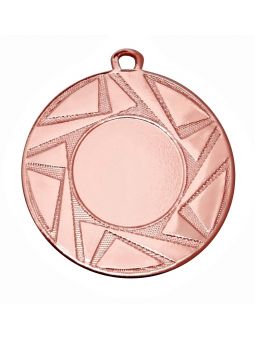 MDX112-B  Medal z miejscem na wklejkę kolor brązowy R-50mm insert-25mm, IRON