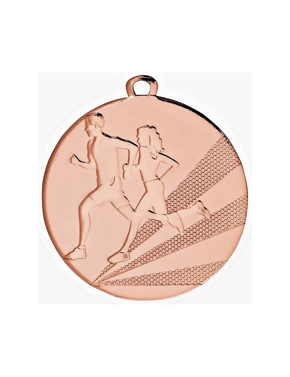 MDX014-S   Medal stalowy - BIEGI - kolor srebrny R-50mm