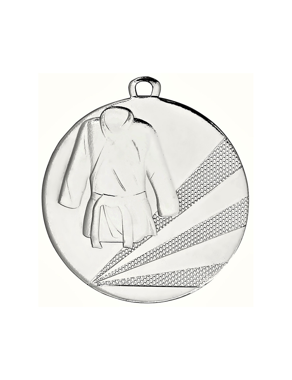 MDX016-B   Medal stalowy - SPORTY WALKI - brązowy R-50mm