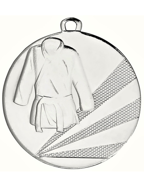 MDX016-B   Medal stalowy - SPORTY WALKI - brązowy R-50mm