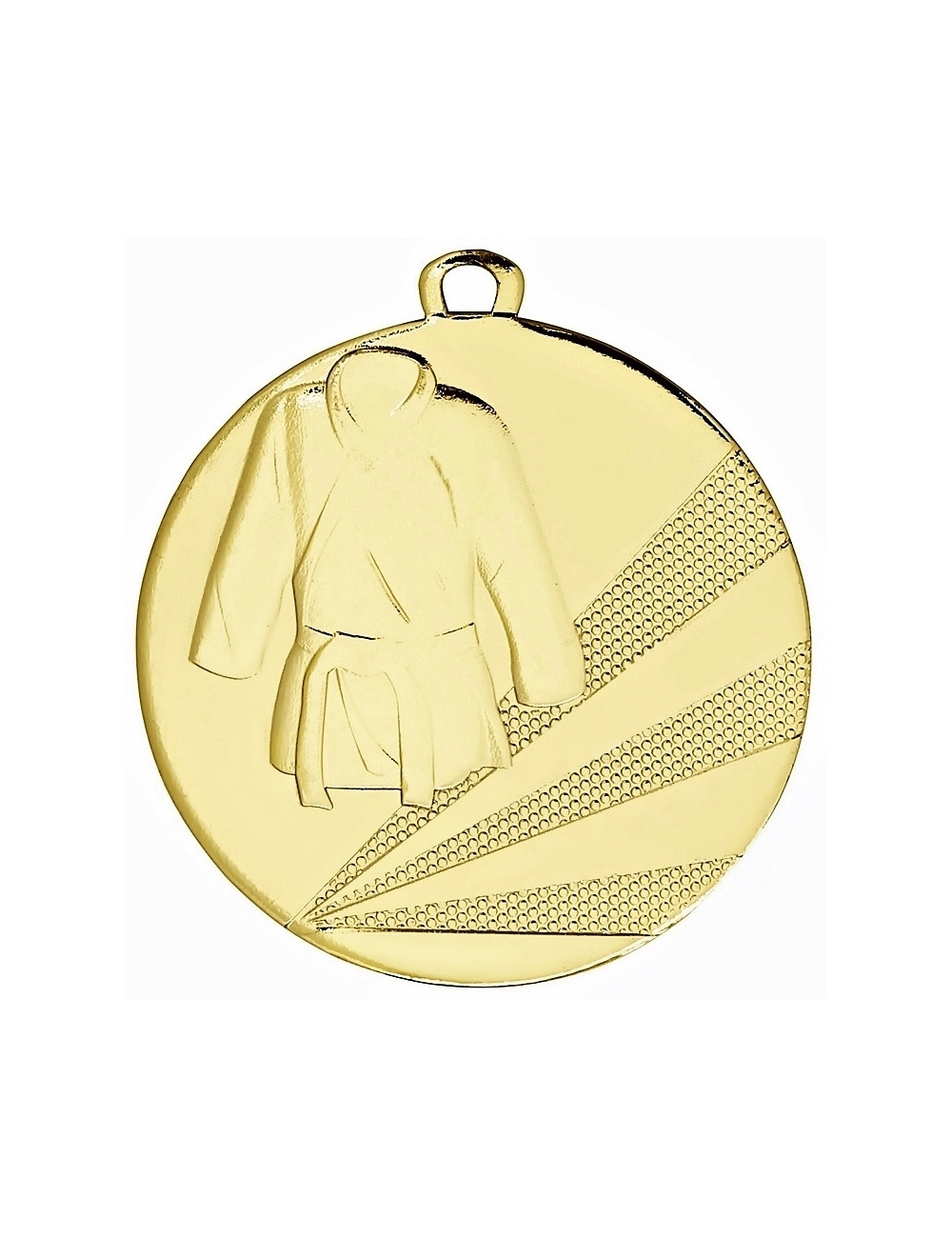 MDX016-B   Medal stalowy - SPORTY WALKI - brązowy R-50mm