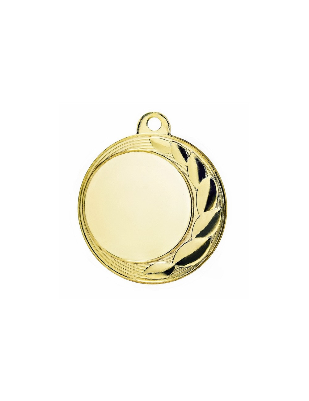 MDX032-G  Medal z miejscem na wklejkę kolor złoty R-36mm insert-25mm, IRON