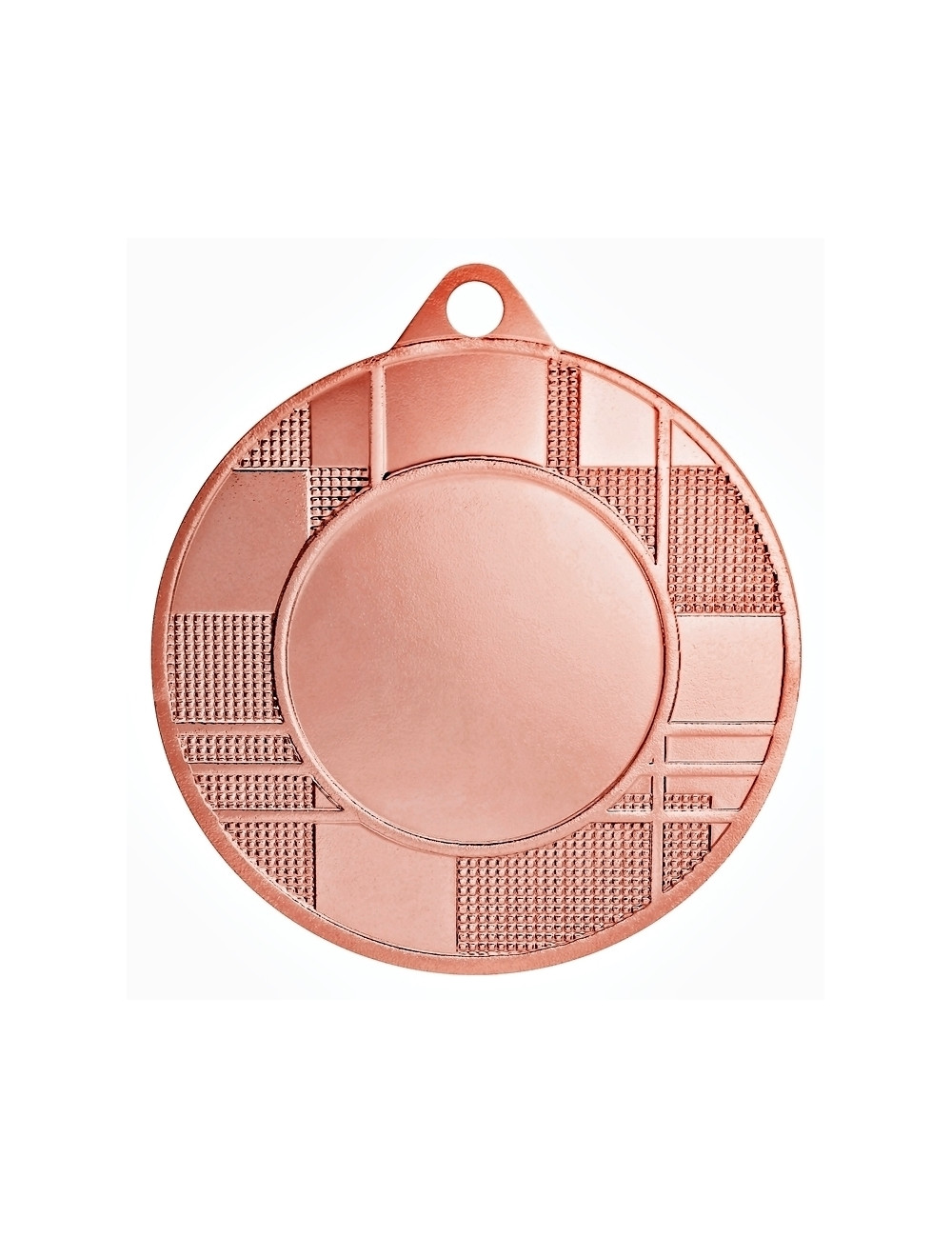 MDX035-B  Medal z miejscem na wklejkę kolor brązowy R-45mm insert-25mm, IRON
