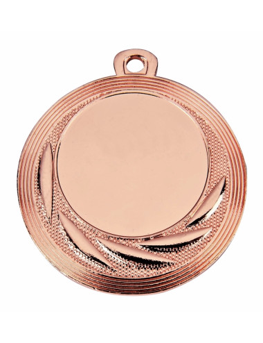 MDX065-B  Medal z miejscem na wklejkę kolor brązowy R-40mm insert-25mm, IRON