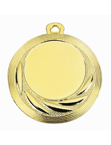 MDX065-S  Medal z miejscem na wklejkę kolor srebrny R-40mm insert-25mm, IRON