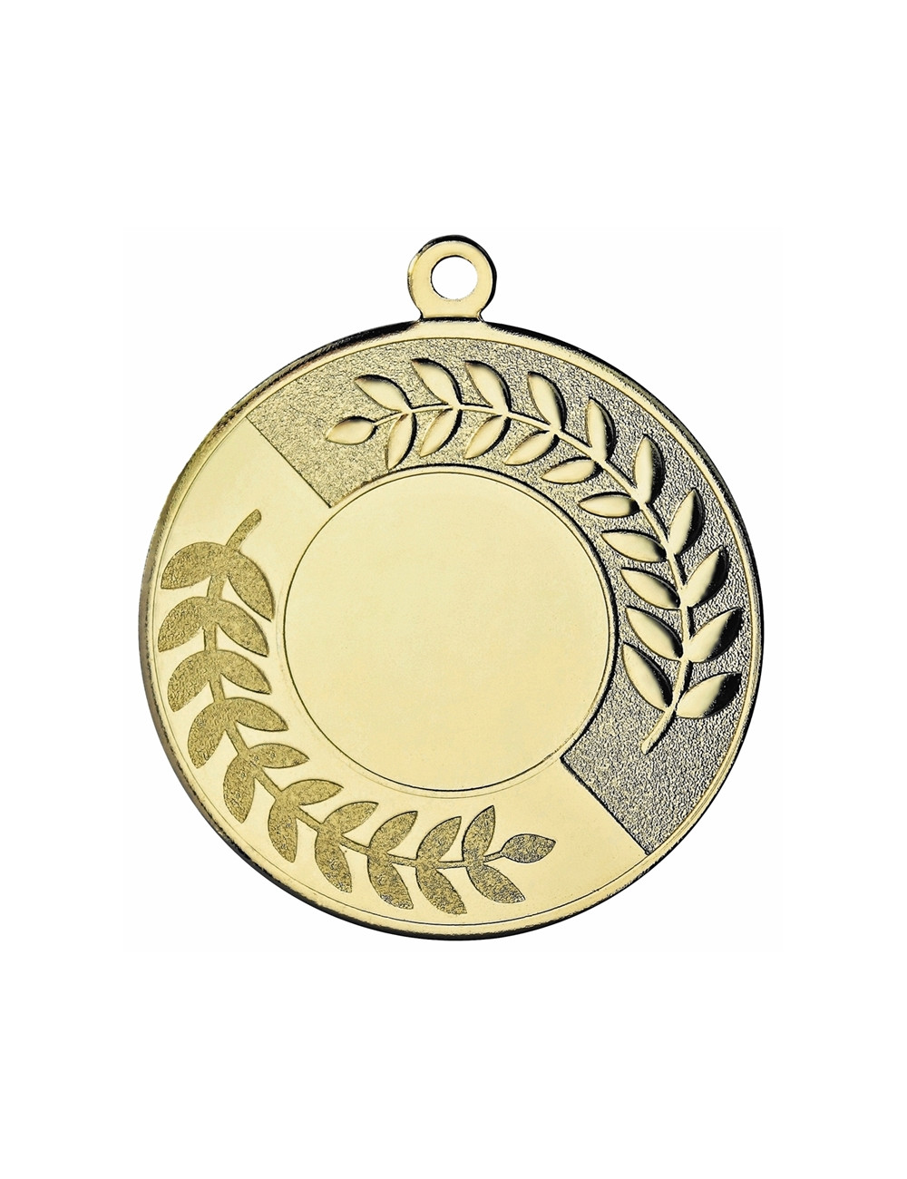 MDX102-S  Medal z miejscem na wklejkę kolor srebrny R-50mm insert-25mm, gr. 2mm, IRON