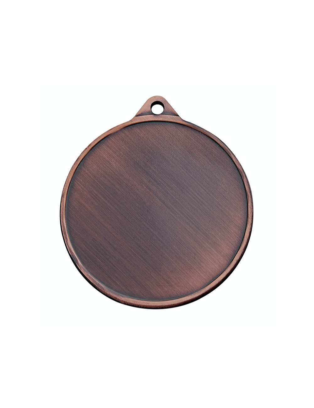 MDX105-B  Medal brązowy z miejscem na wklejkę, średnica R-50mm insert-25mm, grubość 2mm, IRON, color BRONZE