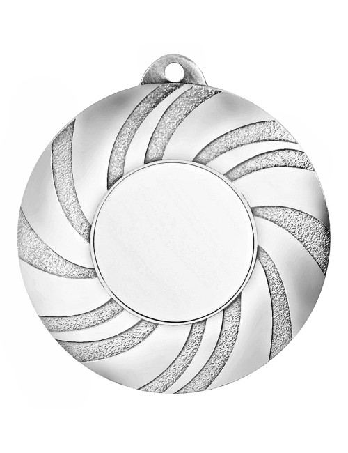 MDX106-B  Medal z miejscem na wklejkę kolor brązowy R-50mm insert-25mm, gr. 2,5mm, IRON