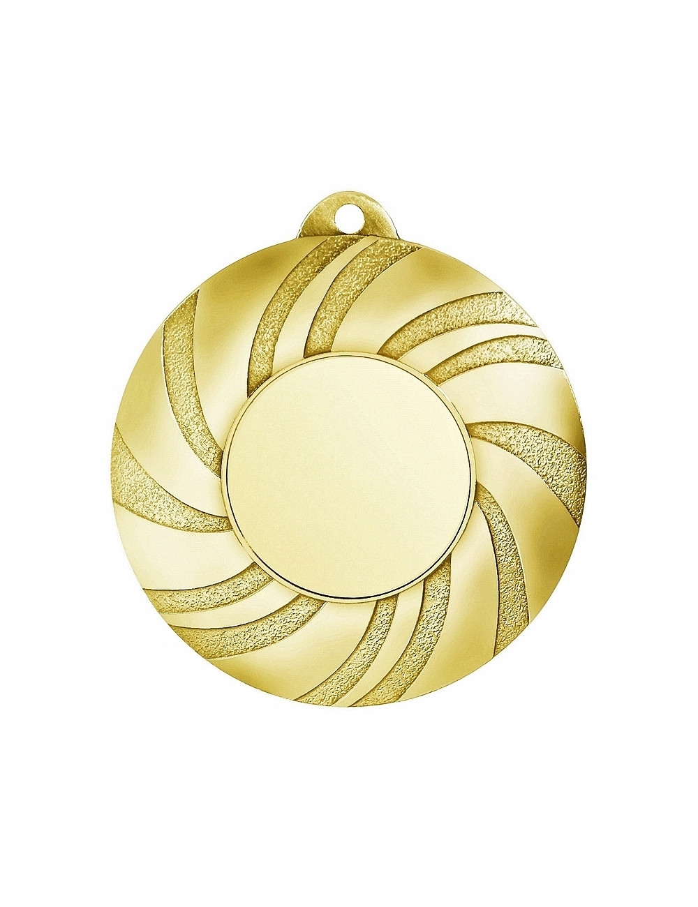 MDX106-S  Medal z miejscem na wklejkę kolor srebrny R-50mm insert-25mm, gr. 2,5mm, IRON