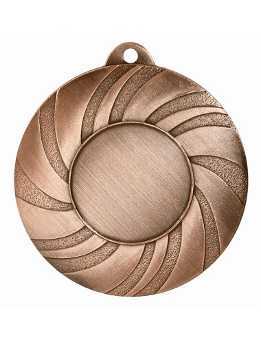 MDX106-S  Medal z miejscem na wklejkę kolor srebrny R-50mm insert-25mm, gr. 2,5mm, IRON