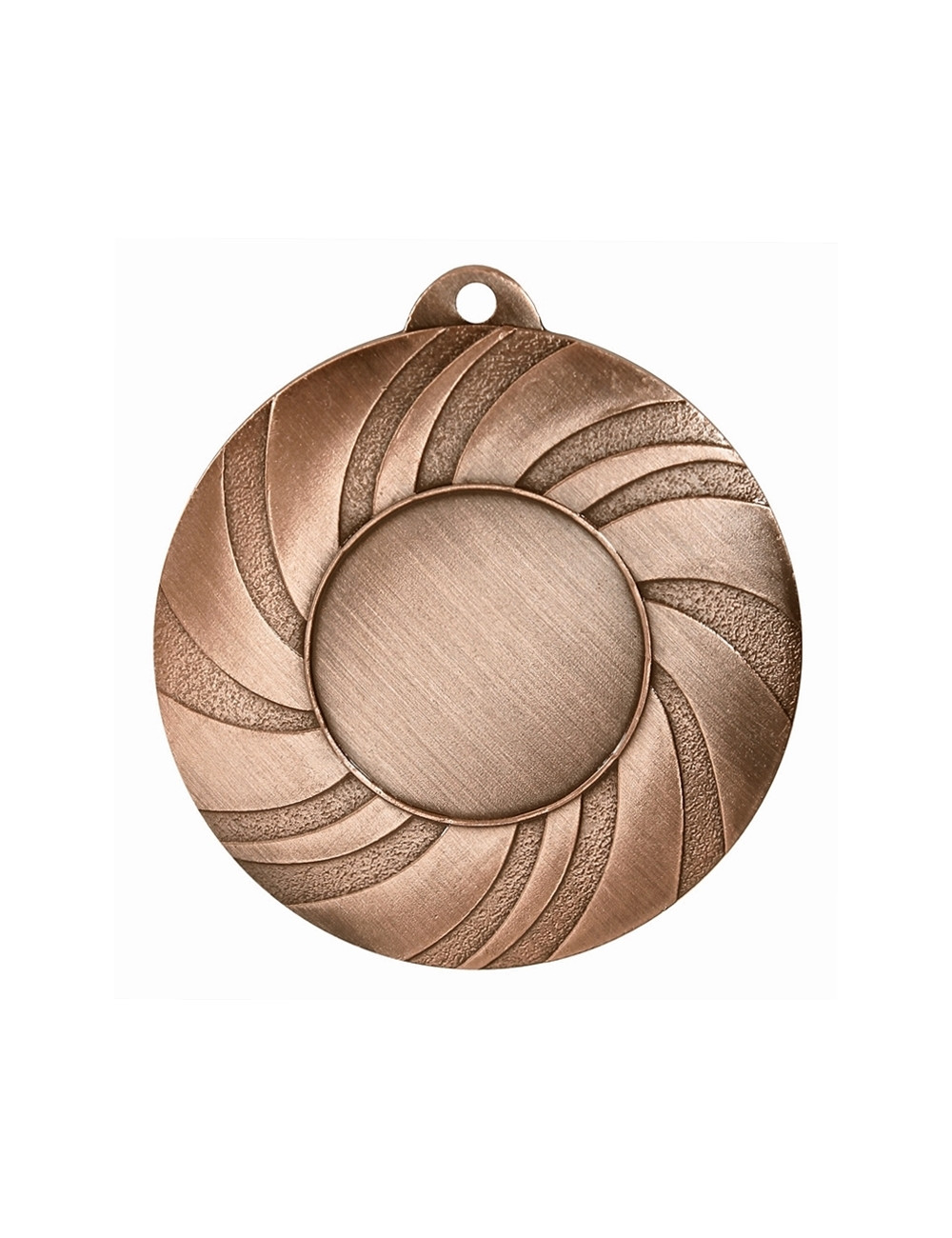 MDX106-S  Medal z miejscem na wklejkę kolor srebrny R-50mm insert-25mm, gr. 2,5mm, IRON