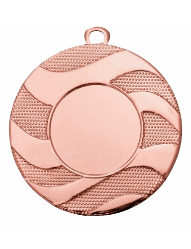MDX108-B  Medal z miejscem na wklejkę kolor brązowy R-50mm insert-25mm, IRON
