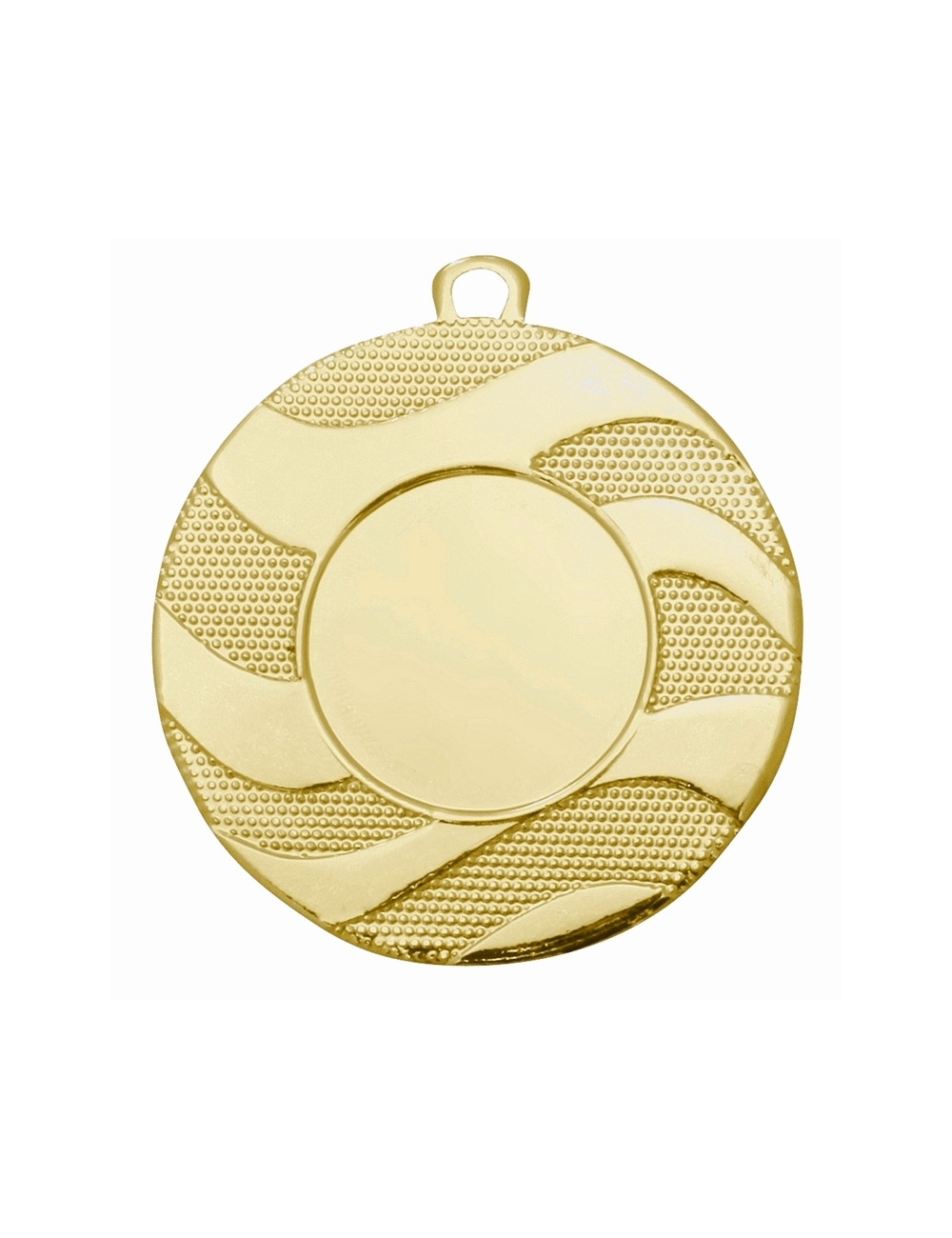 MDX108-B  Medal z miejscem na wklejkę kolor brązowy R-50mm insert-25mm, IRON