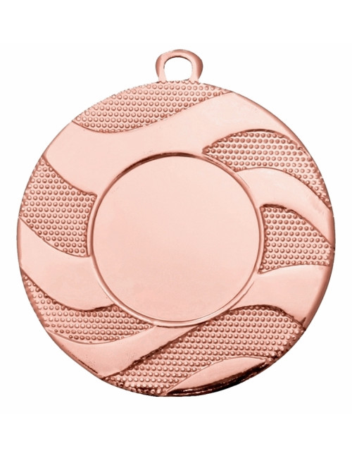 MDX108-S  Medal z miejscem na wklejkę kolor srebrny R-50mm insert-25mm, IRON