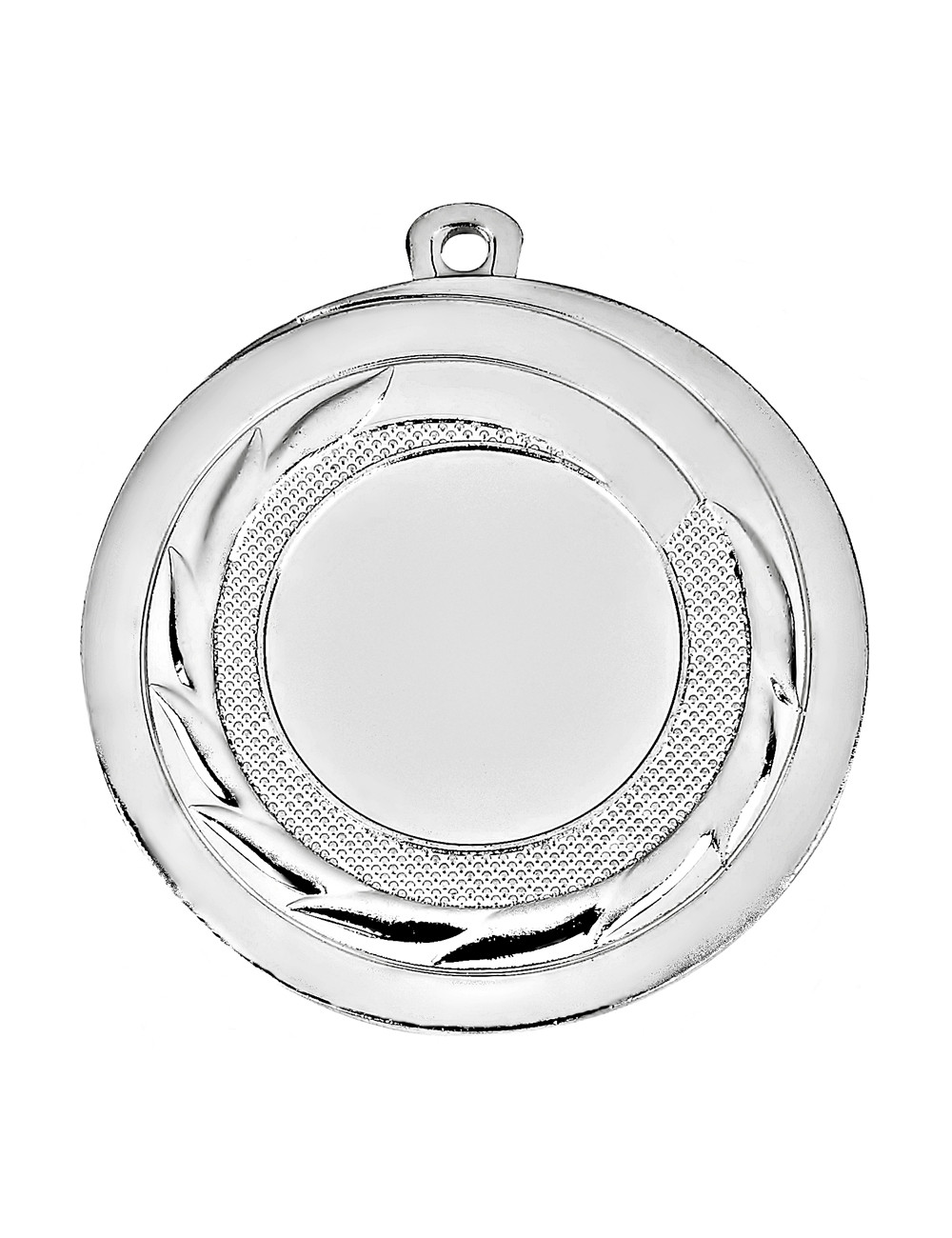 MDX110-S  Medal z miejscem na wklejkę kolor srebrny R-50mm insert-25mm, IRON