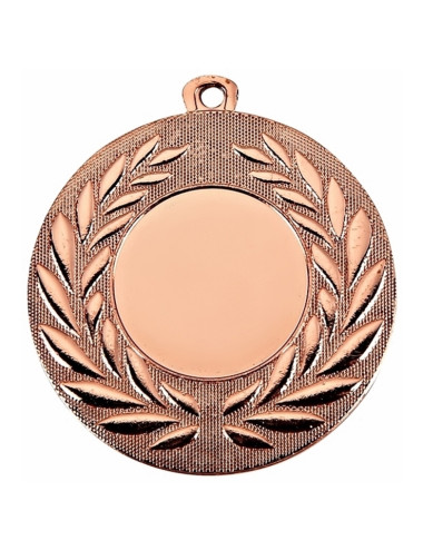 MDX111-G  Medal z miejscem na wklejkę kolor złoty R-50mm insert-25mm, IRON