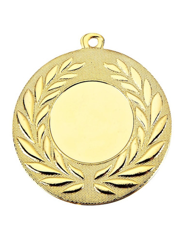 MDX111-S  Medal z miejscem na wklejkę kolor srebrny R-50mm insert-25mm, IRON