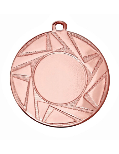 MDX112-B  Medal z miejscem na wklejkę kolor brązowy R-50mm insert-25mm, IRON