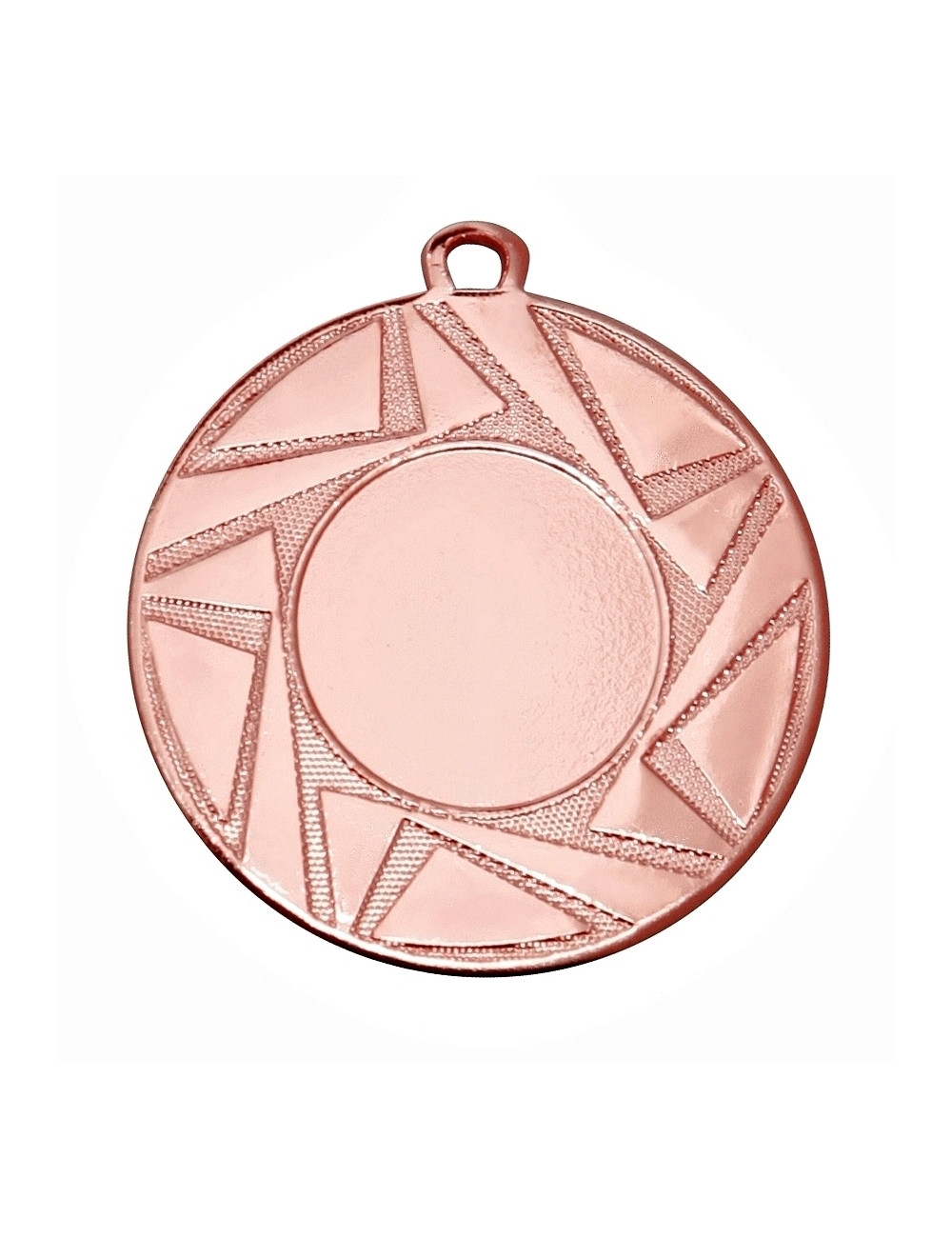 MDX112-B  Medal z miejscem na wklejkę kolor brązowy R-50mm insert-25mm, IRON