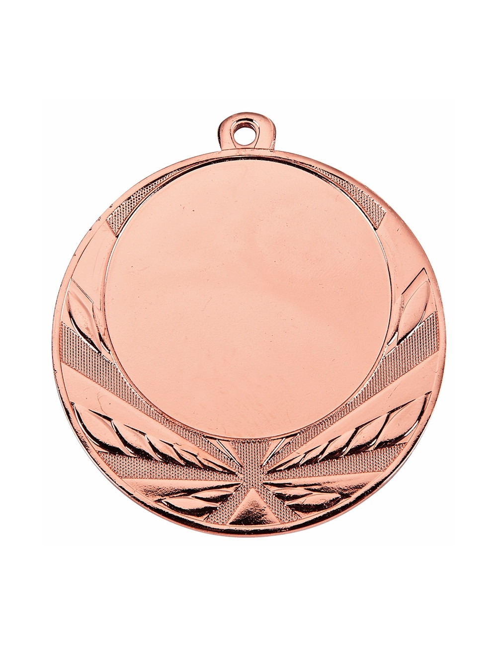 MDX114-S  Medal ogólny z miejscem na wklejkę 50 mm kolor srebrny R-70 mm, IRON