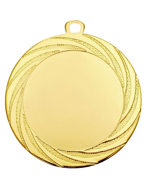 MDX116-B  Medal ogólny z miejscem na wklejkę 50 mm kolor brązowy R-70 mm, IRON