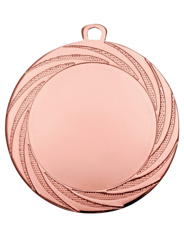 MDX116-S  Medal ogólny z miejscem na wklejkę 50 mm kolor srebrny R-70 mm, IRON
