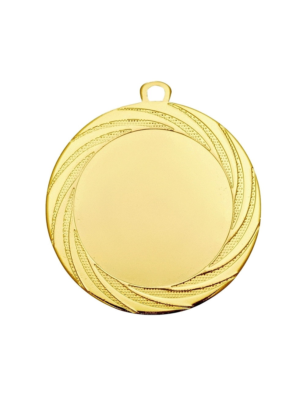 MDX116-S  Medal ogólny z miejscem na wklejkę 50 mm kolor srebrny R-70 mm, IRON