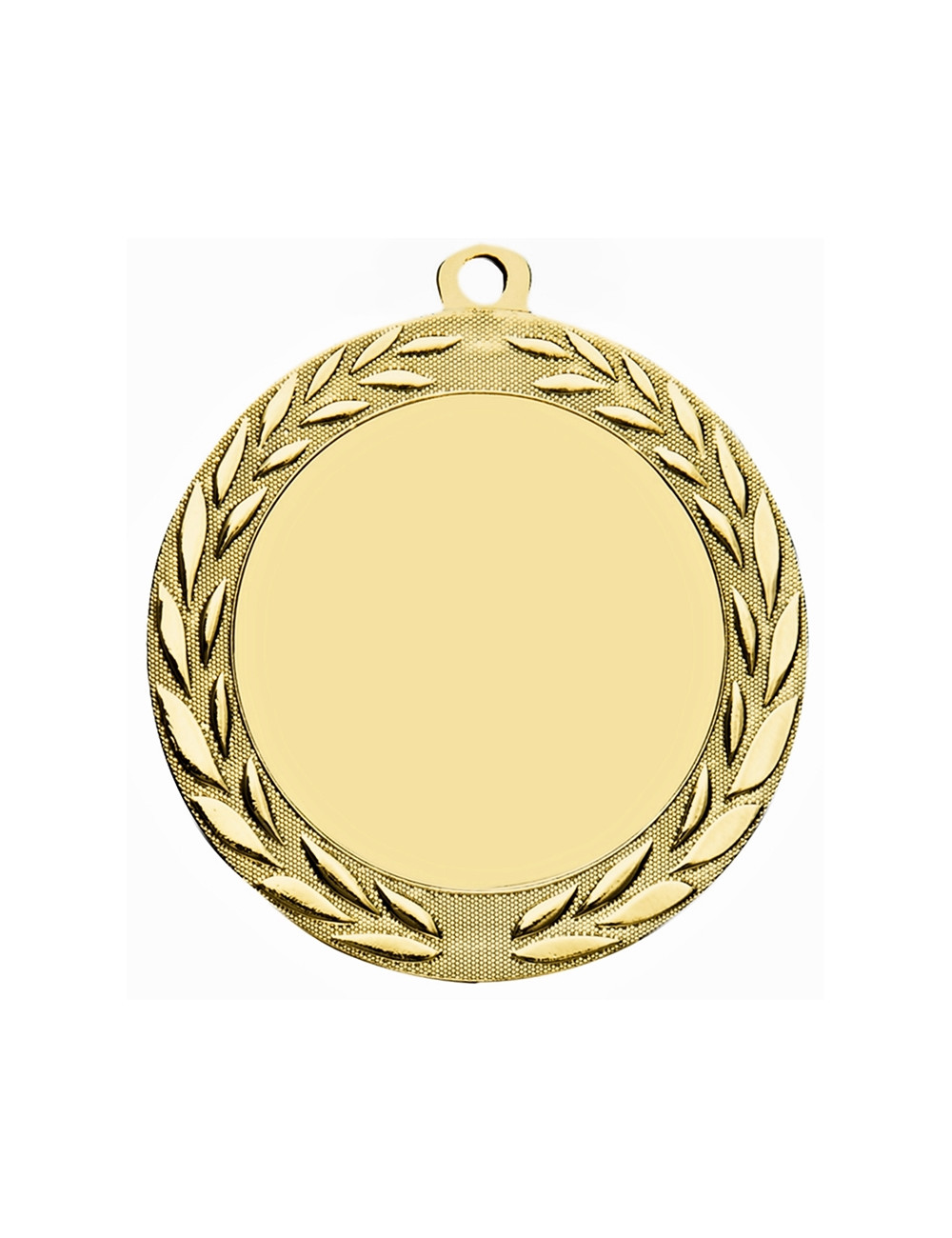 MDX117-G  Medal ogólny z miejscem na wklejkę 50 mm kolor złoty R-70 mm, IRON