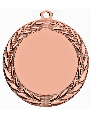 MDX117-G  Medal ogólny z miejscem na wklejkę 50 mm kolor złoty R-70 mm, IRON
