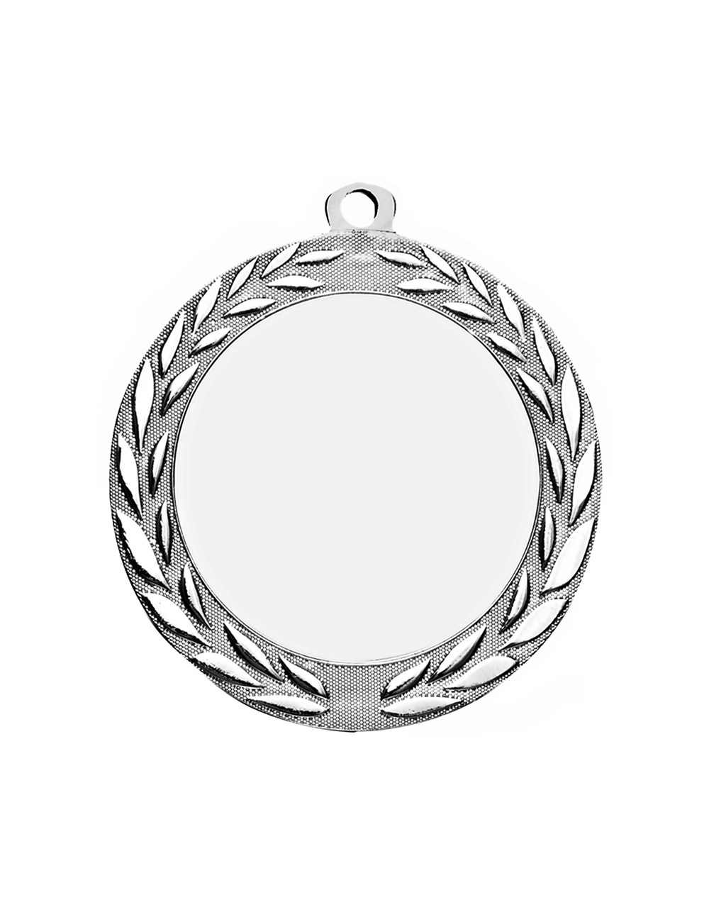 MDX117-S  Medal ogólny z miejscem na wklejkę 50 mm kolor srebrny R-70 mm, IRON