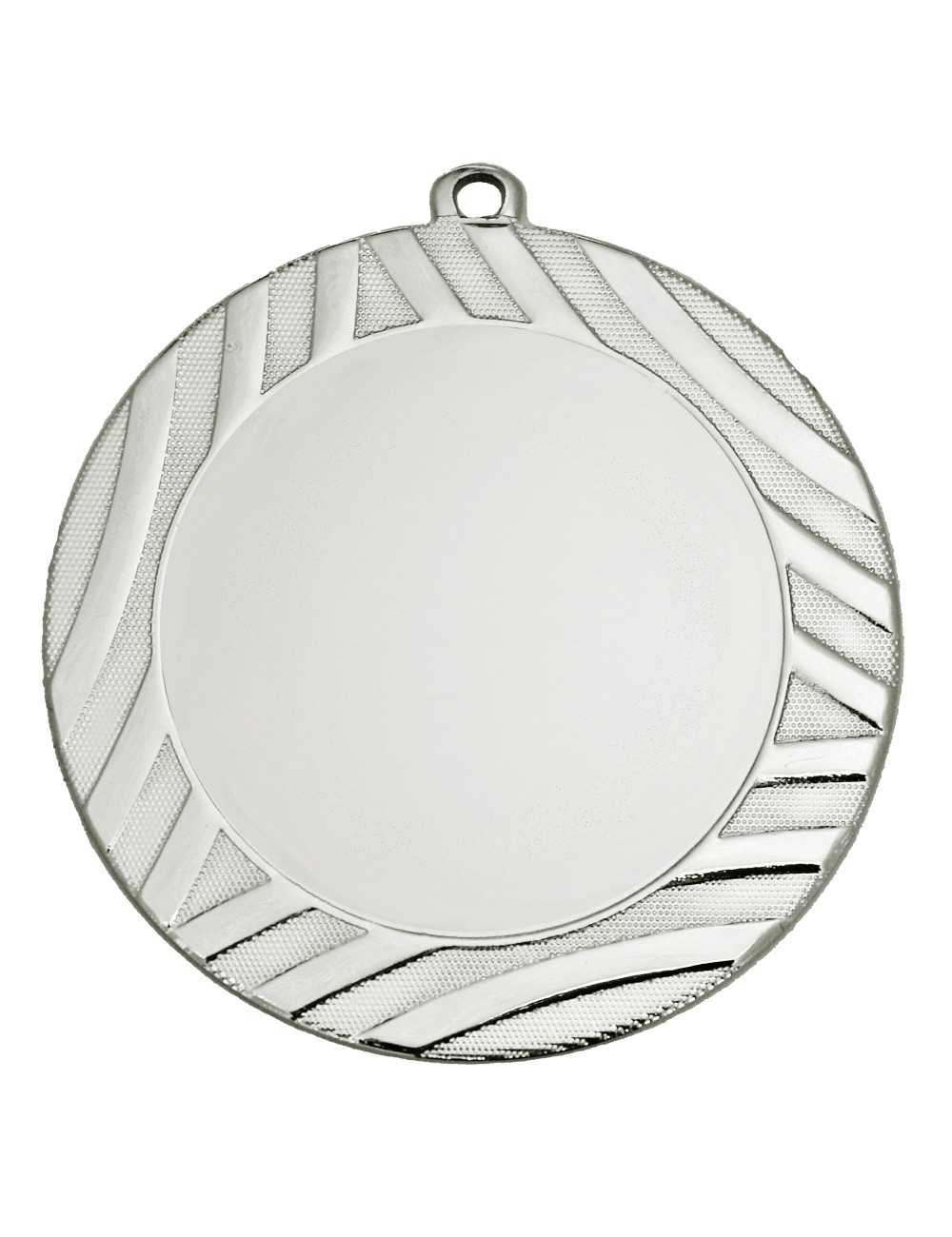 MDX118-S  Medal ogólny z miejscem na wklejkę 50 mm kolor srebrny R-70 mm, IRON